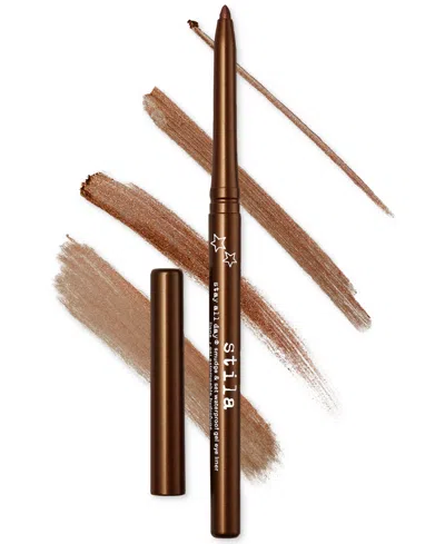 Stila Stay All Day Smudge & Set Waterproof Gel Eye Liner - Espresso In Lionfish Bronze