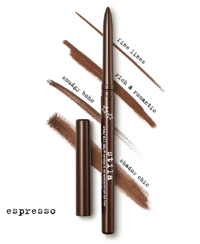 Stila Ladies Stay All Day Smudge And Set Waterproof Gel Eye Liner 0.012 oz Espresso Makeup 094800363 In Espresso