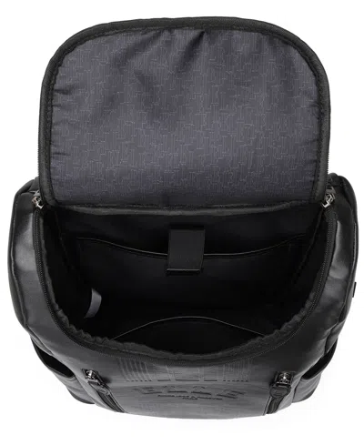 Elle Roamer 22l Vegan Leather Backpack In Black