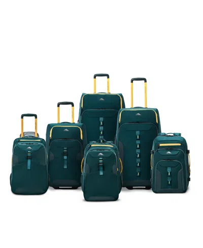 High Sierra Hi-life Medium Wheeled Duffle In Green