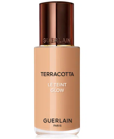 Guerlain Terracotta Le Teint Glow Foundation In 4n - Medium With Neutral Beige Undertone