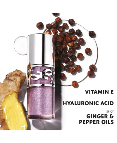 Saint Laurent Ysl Loveshine Plumping Lip Oil Gloss With Hyaluronic Acid 03 Mellow Mallow 0.20 oz / 6 ml In 44- Nude Lavalliere