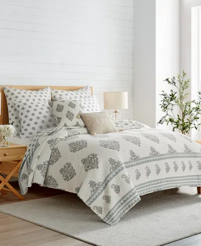 Levtex Kamira Reversible 2-pc. Quilt Set, Twin/twin Xl In Spa