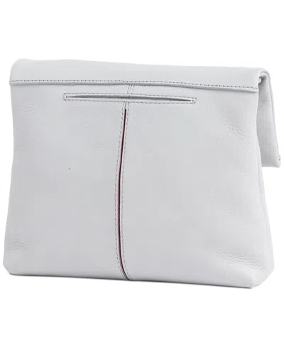 Hammitt Vip Bluebird Brushed Silver Med In Bluebird