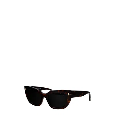 Tom Ford Pilot-frame Sunglasses In Black