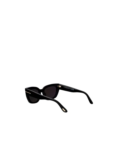Tom Ford Pilot-frame Sunglasses In Black