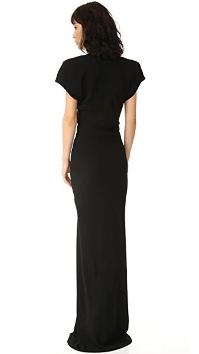 Shop Gareth Pugh Gown In Black