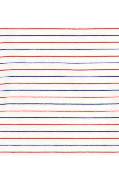 Busy Bees Colette Flutter Sleeve Top Red White Blue Stripe In Red White Blue Stripe