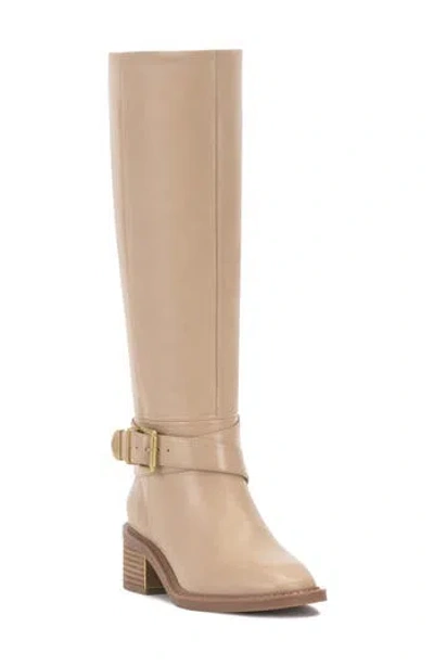 Vince Camuto Gini Knee High Boot In Soft Buff