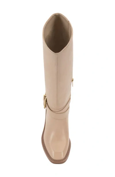 Vince Camuto Gini Knee High Boot In Soft Buff