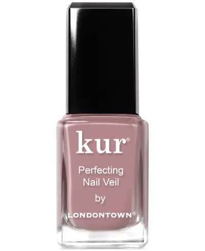 Londontown Kur Perfecting Nail Veil, 0.4 oz In Perfecting Nail Veil 3 (mauve Tint)