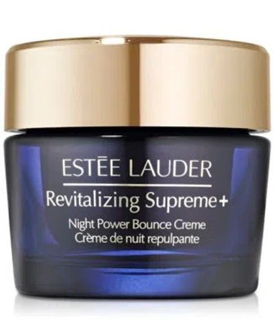 Estée Lauder Revitalizing Supreme+ Night Power Bounce Crème In No Color