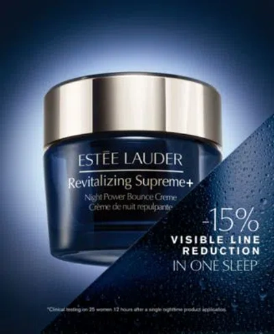 Estée Lauder Revitalizing Supreme+ Night Power Bounce Crème In No Color