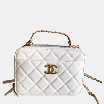 Pre-owned Chanel White Bag
