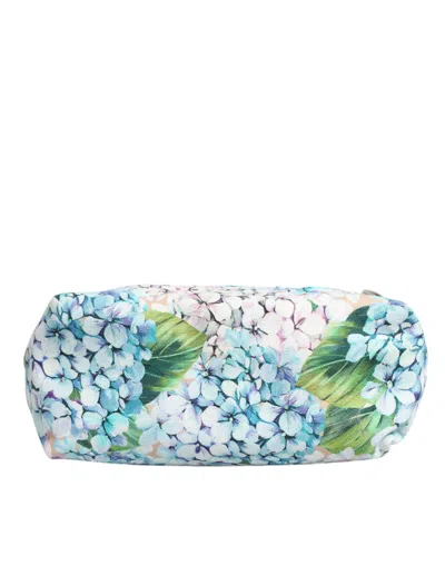 Pre-owned Dolce & Gabbana Multicolor Floral Canvas Tania Top Handle Tote Women's Bag ()