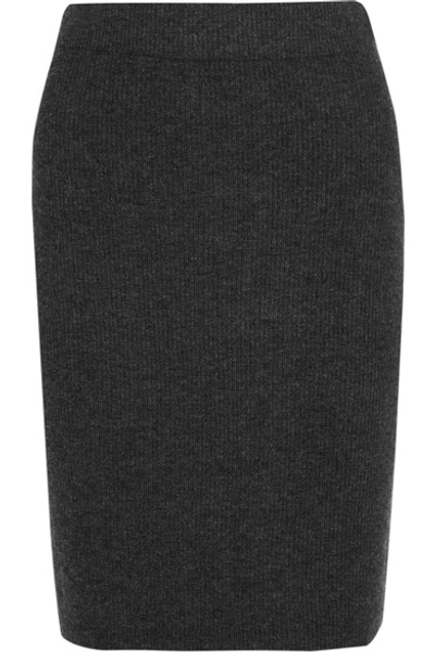 Madewell Ribbed-knit Skirt