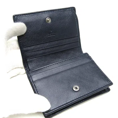 Pre-owned Gucci Marmont Pink Canvas Wallet  ()