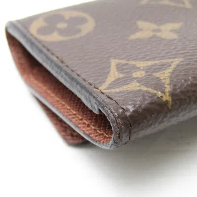 Pre-owned Louis Vuitton Brown Canvas Wallet  ()