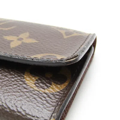 Pre-owned Louis Vuitton Brown Canvas Wallet  ()