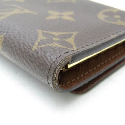 Pre-owned Louis Vuitton Brown Canvas Wallet  ()
