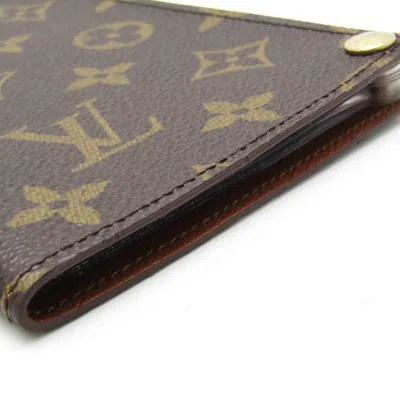 Pre-owned Louis Vuitton Brown Canvas Wallet  ()