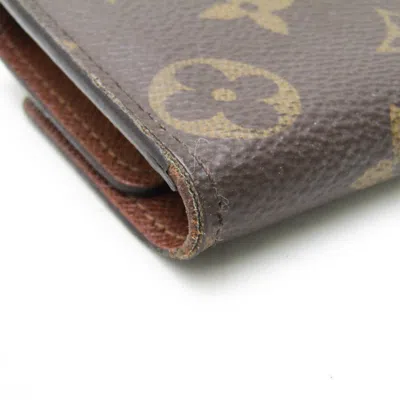 Pre-owned Louis Vuitton Brown Canvas Wallet  ()