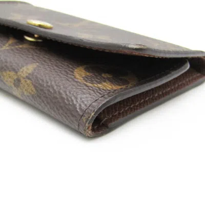 Pre-owned Louis Vuitton Brown Canvas Wallet  ()