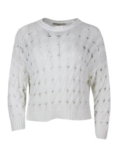 Antonelli Sweater White In White
