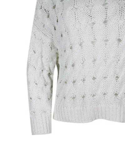 Antonelli Sweater White In White
