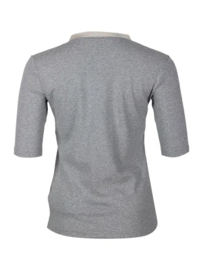 Fabiana Filippi T-shirt Grey In Grey