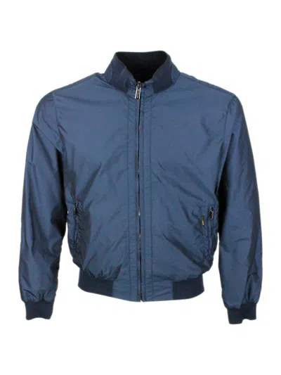 Moorer Blazer In Blue