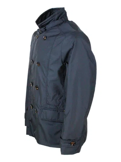 Moorer Jacket Blue In Blue