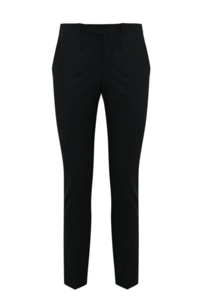 Pt Torino Master F.f. Trousers In Stretch Wool In Blue