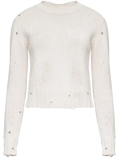 Mm6 Maison Margiela Sweaters In Multicolor