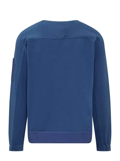 C.p. Company Sweaters In Blue