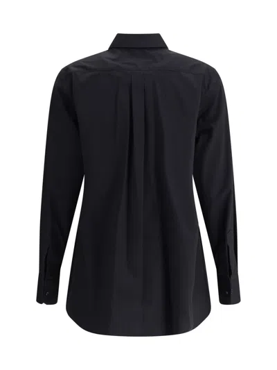 Dolce & Gabbana Women Lace Inserts Shirt In Black