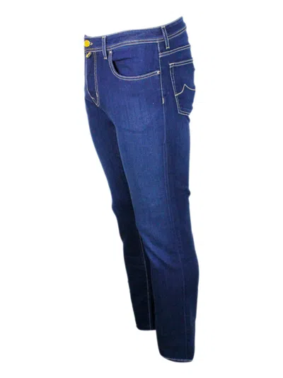 Jacob Cohen Pants In Navy