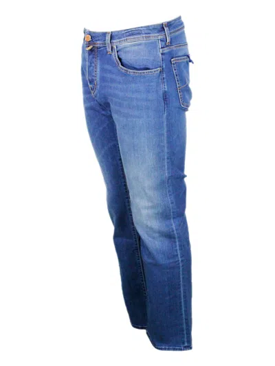 Jacob Cohen Pants In Navy