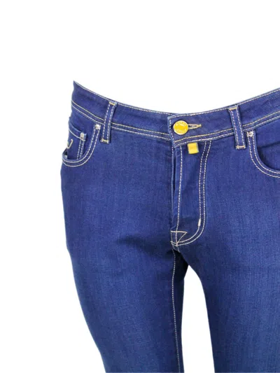 Jacob Cohen Pants In Navy