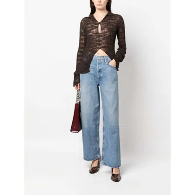 Agolde Lana Rigid Mid-rise Straight-leg Jeans