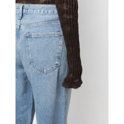 Agolde Lana Rigid Mid-rise Straight-leg Jeans