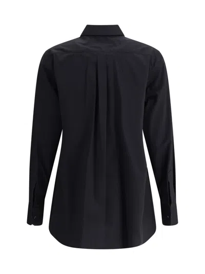 Dolce & Gabbana Women Lace Inserts Shirt In Black