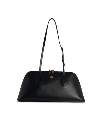 Shop Bally 'praline' Black Leather Bag
