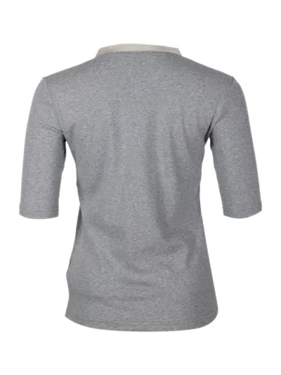 Fabiana Filippi T-shirt Grey In Grey
