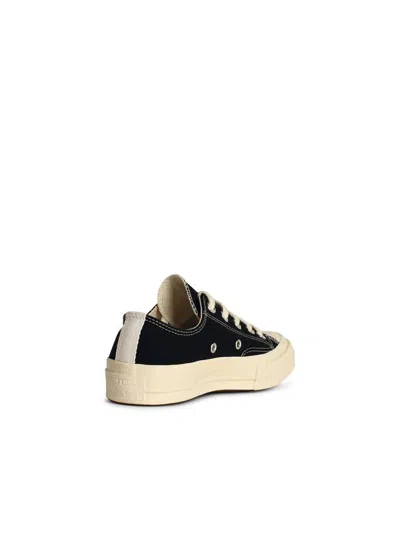 Comme Des Garçons Play X Converse Sneaker With Logo Unisex In Black