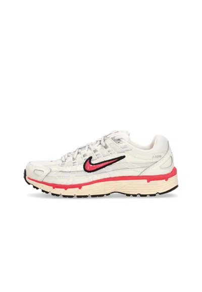 Nike Woman Sneakers White Size 5.5 Leather In Sail/aster Pink/black/guava Ice