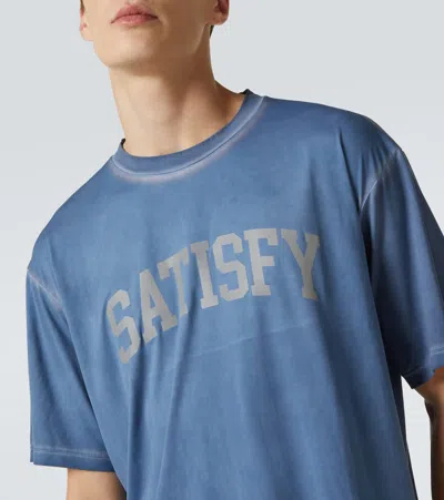 Satisfy Auralite Printed T-shirt In Blue