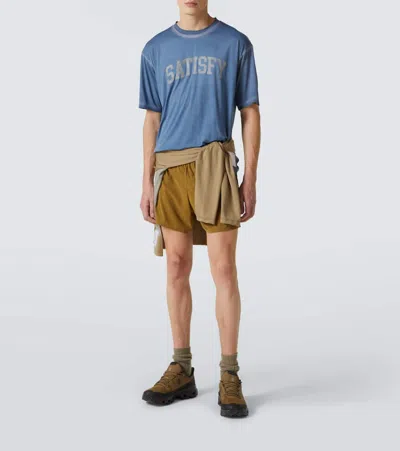 Satisfy Auralite Printed T-shirt In Blue