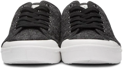 Shop Rag & Bone Black Wool Standard Issue Sneakers