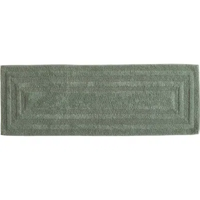 Eddie Bauer Logan Cotton Tufted Bath Rug In Green